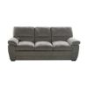 Picture of MAXX Microsuede Fabric Sofa (Grey) - 1 Seater