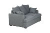 Picture of MEMPHIS 3+2  Feather Filled Sofa (Dark Grey)