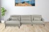 Picture of DREAMDOM 100% Genuine Leather Sectional Sofa (Beige)
