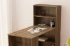 Picture of FRESNO D65 Desk with Double Side Bookcase (Dark)