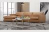 Picture of MAIA Feather Filled Sectional 100% Oil Waxed Leather Sofa