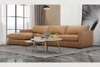 Picture of MAIA Sectional Top Vintage Leather Sofa - Chaise Facing Left