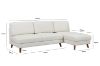 Picture of BARTON Reversible Armless Modern Sectional Sofa