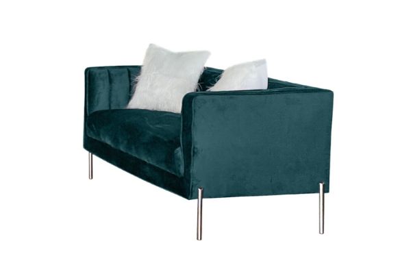 Picture of LARKIN Velvet Sofa Range (Green) - 2 Seat