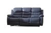 Picture of ALESSANDRO Air Leather Reclining Sofa Range (Grey) - 2RRC