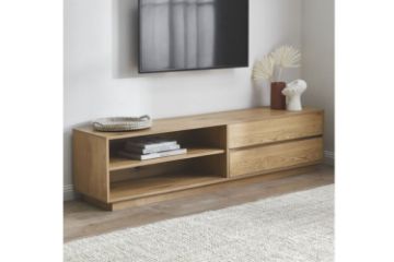 Picture of SACHA 180 2-Drawer TV Unit (Oak Colour)