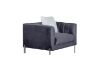 Picture of LARKIN Velvet Sofa Range (Grey) - 3+2 Sofa Set