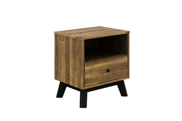 Picture of CALLA 1-Drawer Solid Acacia Wood Side Table