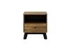 Picture of CALLA 1-Drawer Solid Acacia Wood Side Table