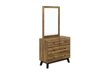 Picture of CALLA Dressing Table & Mirror (Solid Acacia)
