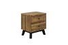 Picture of CALLA 2-Drawer Solid Acacia Wood Bedside Table