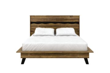 Picture of CALLA Solid Acacia Wood Bed Frame in Single/King Single/Double/Queen/Super King Size