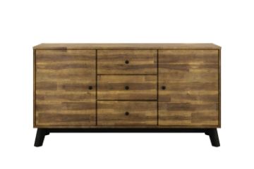 Picture of CALLA 2-Door 3-Drawer Solid Acacia Wood Sideboard/Buffet