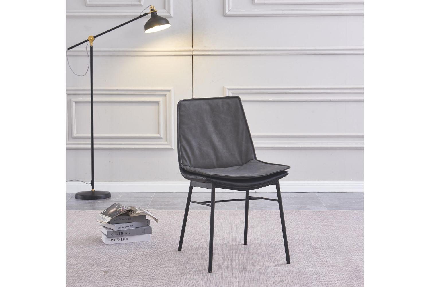 BRUTUS Dining Chair (Dark Grey)