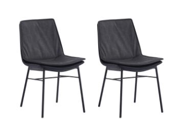 Picture of BRUTUS Dining Chair (Dark Grey) -  2 Chairs in 1 Carton