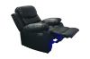 Picture of MODENA Reclining Sofa with LED & Speaker (Black) - 3RR+2RRC+1R Sofa Set