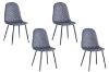 Picture of BRETTA Velvet Dining Chair (Grey)