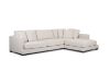 Picture of LONDON Feather-Filled Sectional Fabric Sofa - Chaise Facing Left