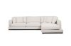 Picture of LONDON Feather-Filled Sectional Fabric Sofa - Chaise Facing Right