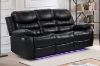 Picture of MODENA Power Reclining Sofa Range with LED & Speaker (Black)