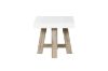 Picture of ANTON Solid Acacia Wood Square Lamp Table (White Concrete)