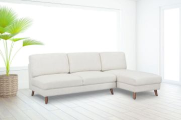 Picture of BARTON Reversible Armless Modern Sectional Sofa