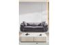 Picture of PIEDMONT Chesterfield Velvet Sofa Range (Grey) - 2 Seater