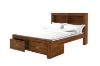 Picture of KASLYN Queen/Super King Bed Frame with Drawers & Shelves