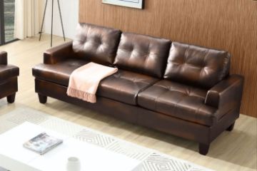 Picture of KNOLLWOOD 3 Seater Sofa (Brown) 