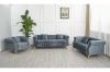 Picture of BONA Velvet Sofa Range (Grey) - 3+2+1 Sofa Set