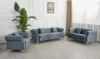 Picture of BONA Velvet Sofa Range (Grey) - 3+2+1 Sofa Set