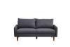 Picture of ZEN 3+2 Fabric Sofa Range with Solid Wood Legs  (Dark Grey)