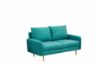 Picture of ZEN Fabric Sofa Range with Metal Legs  (Green) - 3+2 Sofa Set