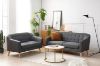Picture of BRACKE Fabric Sofa Range (Grey) - 3+2 Sofa Set