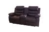 Picture of ALESSANDRO Air Leather Reclining Sofa Range(Brown) - 3RR+2RRC Sofa Set