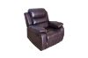 Picture of ALESSANDRO Air Leather Reclining Sofa Range(Brown) - 1R (Armchair)