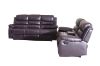 Picture of ALESSANDRO Air Leather Reclining Sofa Range(Brown) - 3RR+2RRC Sofa Set
