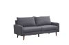 Picture of ZEN 3+2 Fabric Sofa Range with Solid Wood Legs  (Dark Grey)