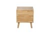 Picture of FOREST DREAM  Solid Rubberwood  2-Drawer Bedside Table (Slanted Leg)