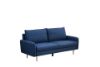 Picture of ZEN Fabric Sofa Range with Metal Legs (Dark Blue) - 3+2 Seater