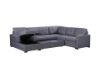 Picture of WINFLEX Fabric Sectional Pullout Sofa Bed (Grey) - Chaise Facing Left Sofa