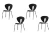 Picture of SLEEKLINE Stackable Dining Chair (Black) - Each