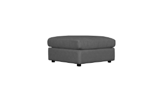 Picture of HOKIO Feather Filled Modular Corner Sofa (Grey) - Ottoman Only