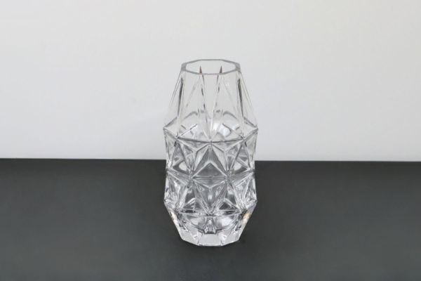 Picture of GLASS CUT GEOMETRIC Vase