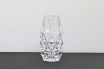 Picture of GLASS CUT GEOMETRIC Vase