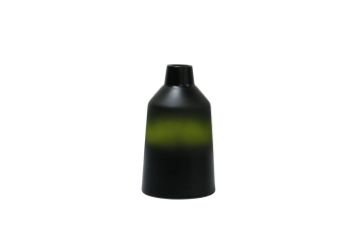 Picture of GREEN GLASS Frosted Vase (Small)