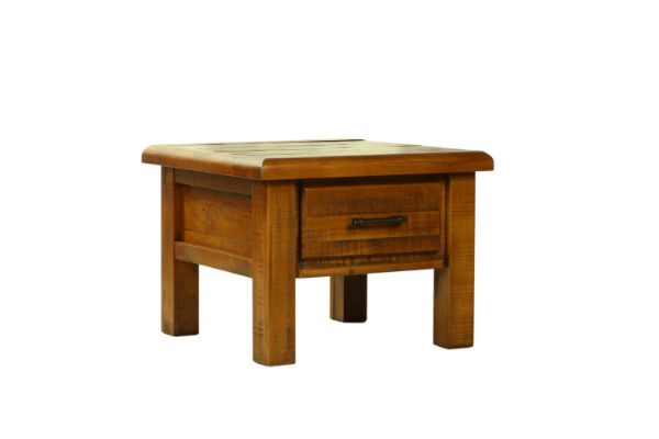 Picture of FLINDERS 1-Drawer Lamp Table  (Solid Pine Wood)