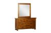 Picture of FLINDERS 7-Drawer Dresser with Mirror (Solid Pine Wood)