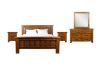Picture of FLINDERS 4PC/5PC/6PC Solid Pine Wood Bedroom Combo in Queen/Super King Size