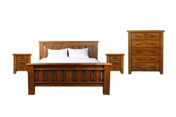 Picture of FLINDERS Bedroom Combo - 4PC Super King 